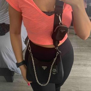 Prada Nylon shoulder bag